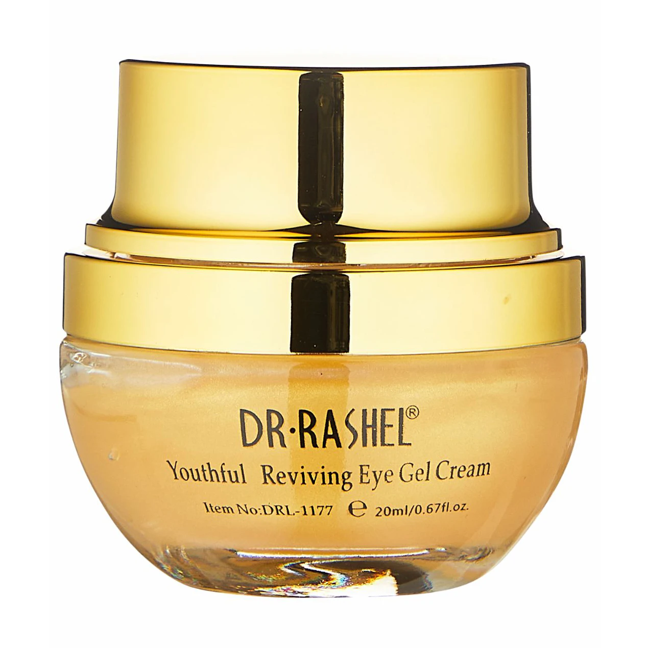 Гель-крем для кожи вокруг глаз с золотом, 24K Gold Collagen Youthful Reviving Eye Gel Cream, 20 мл