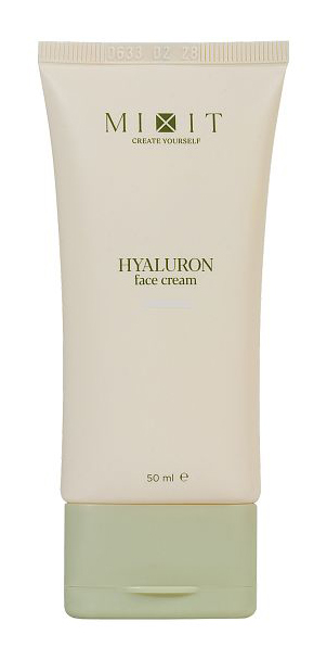 Увлажняющий крем для лица c гиалуроновой кислотой MIXIT Hyaluron face cream 50мл