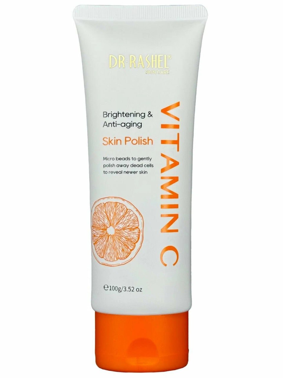 Осветляющий и антивозрастной полиш для лица с витамином C Dr. Rashel Vitamin C Brightening & Anti-Aging Skin Polish, 100 g
