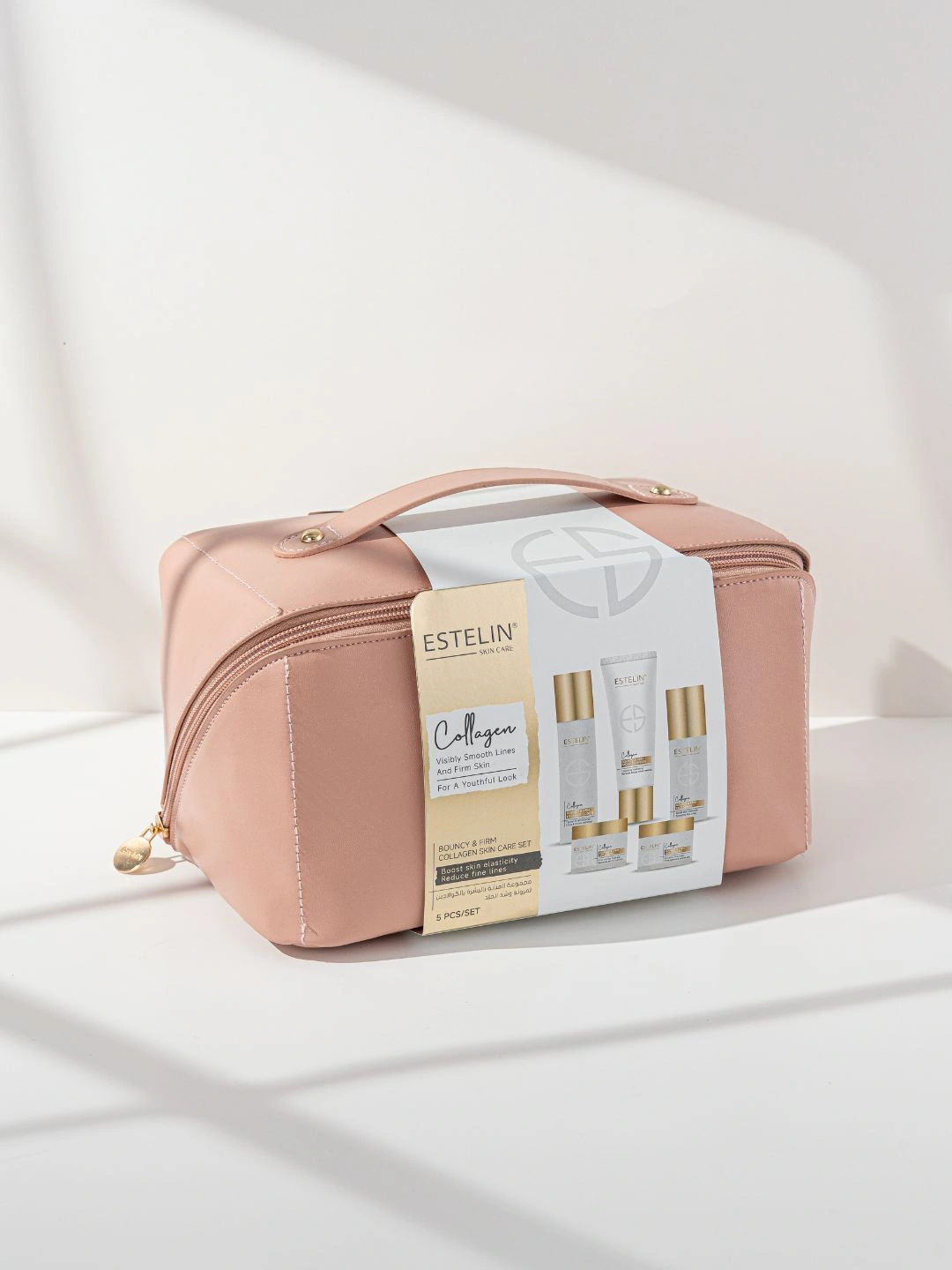 Набор для упругости и плотности кожи Estelin Bouncy & Firm Collagen Skin Care Set, 5 шт