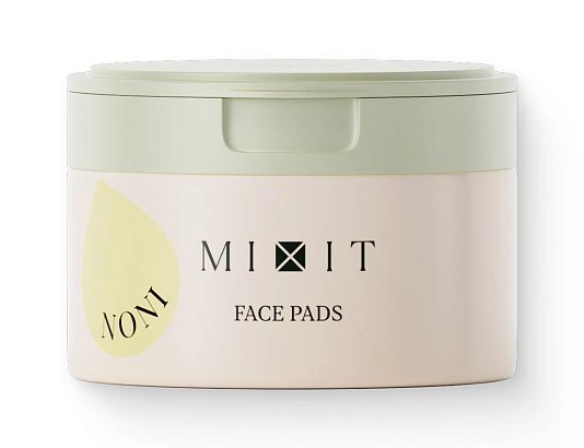 Восстанавливающие пэды с экстрактом нони MIXIT Noni Face Toner Pads 60 шт