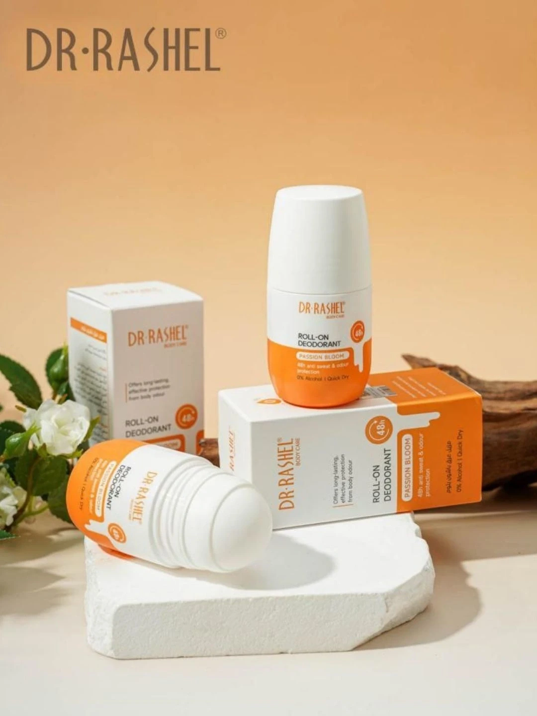 Освежающий и ароматный дезодорант-ролл Dr. Rashel Passion Bloom Roll-On, 50 мл