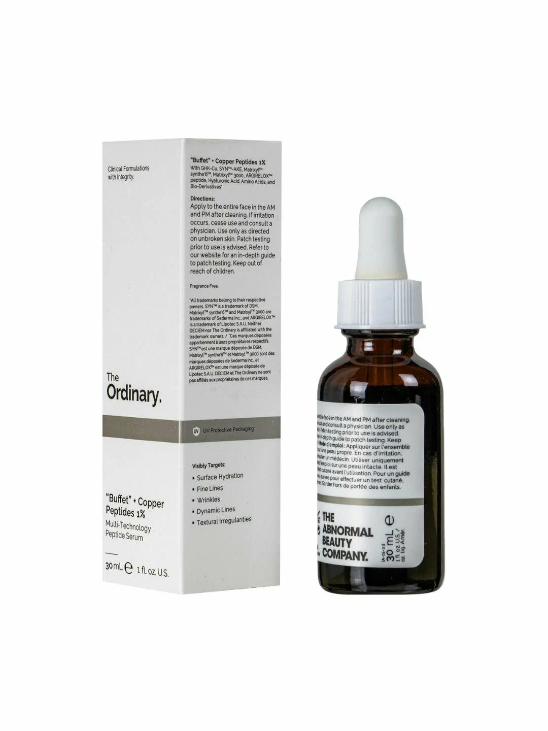 Антивозрастная сыворотка для лица с пептидами меди MIXIT Copper Peptides Face Serum 30мл
