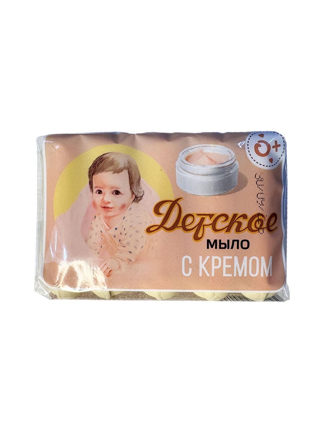 Туалетное мыло ДЕТСКОЕ С кремом 90г