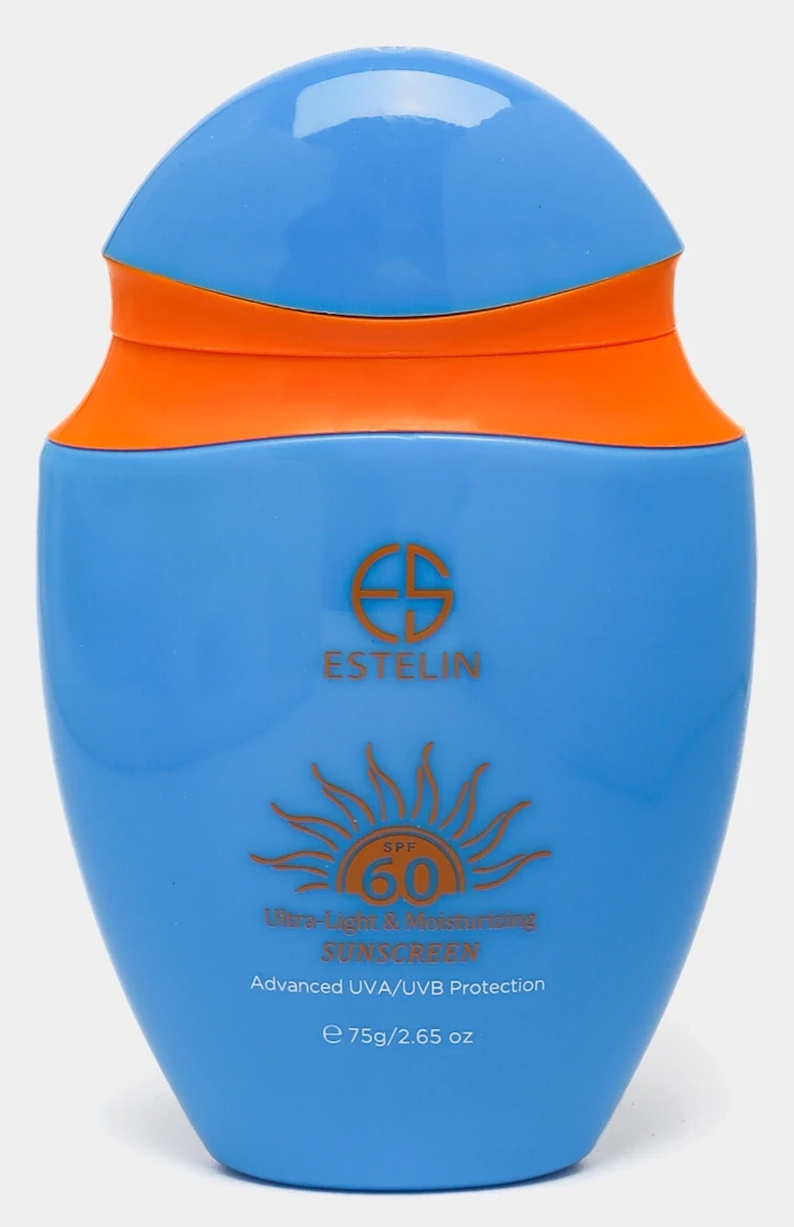 Увлажняющий солнцезащитный крем Estelin Ultra-Light & Moisturizing Sunscreen SPF60 PA+++, 75 g