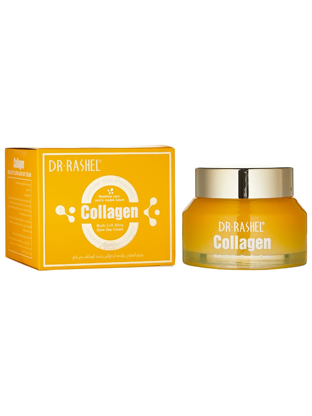 Коллагеновый дневной крем для лица с лифтингом, Dr. Rashel Collagen Multi-Lift Glow Day Cream, 50 g