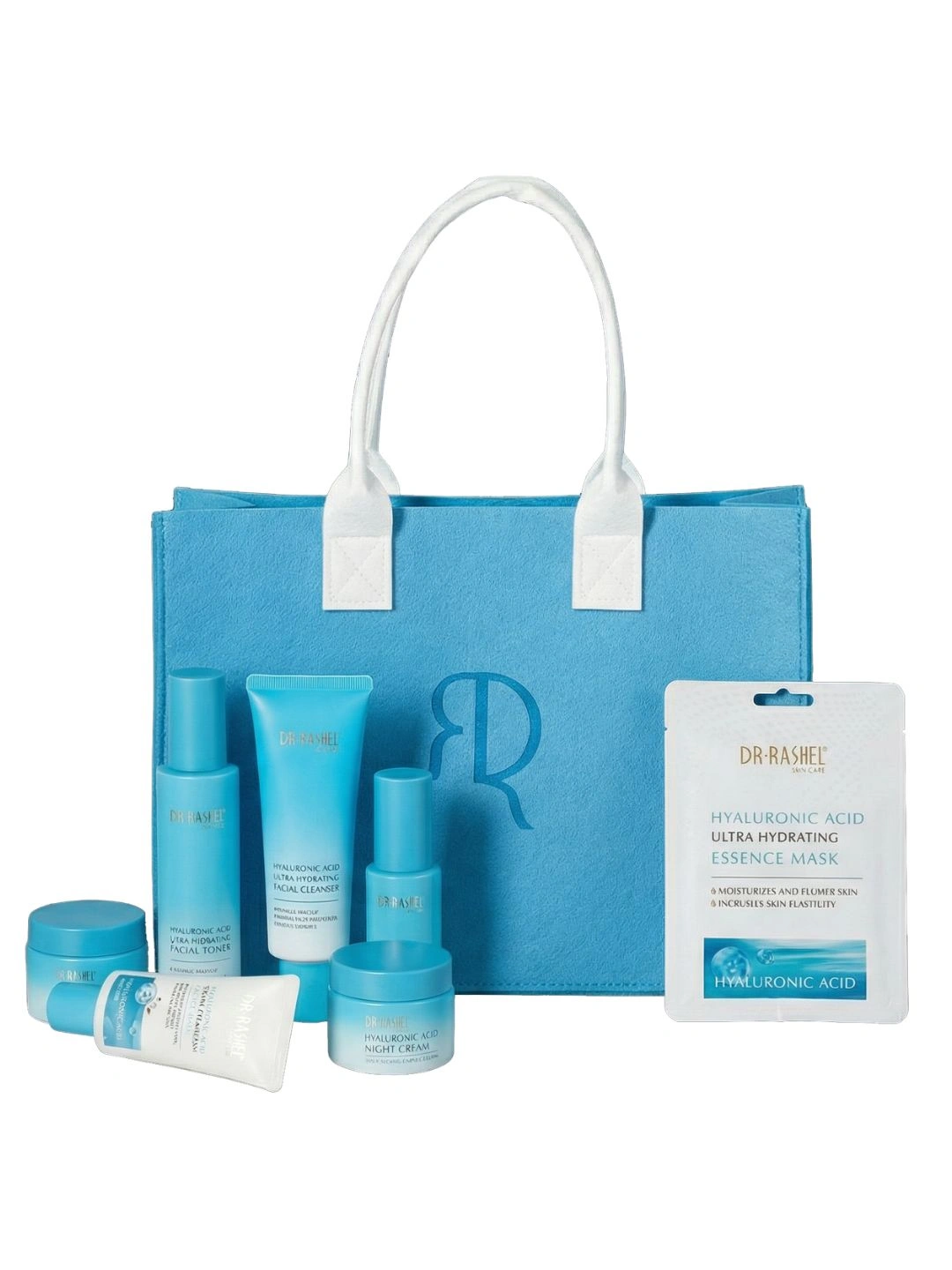 Увлажняющий набор с гиалуроновой кислотой — Dr. Rashel Hyaluronic Acid Ultra Hydrating Skin Care Set (gift bag)
