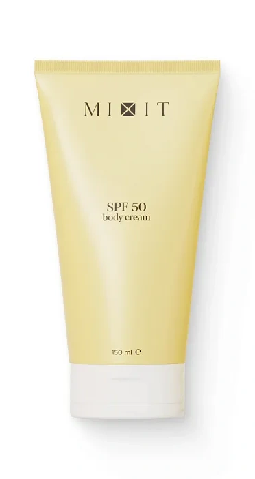 Солнцезащитный крем после загара для лица и тела MIXIT SPF Moisturizing Body & Face Cream 150мл