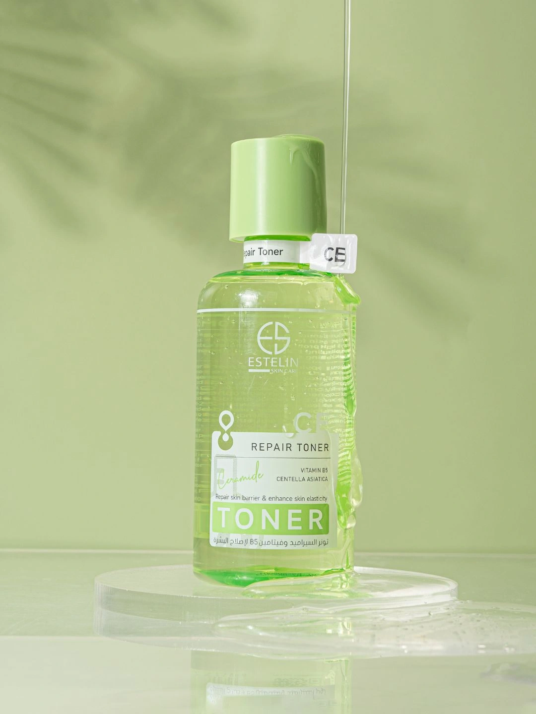 Тонер для лица с церамидами и витамином B5 Estelin Ceramide & Vitamin B5 Repair Essence Toner, 400 мл
