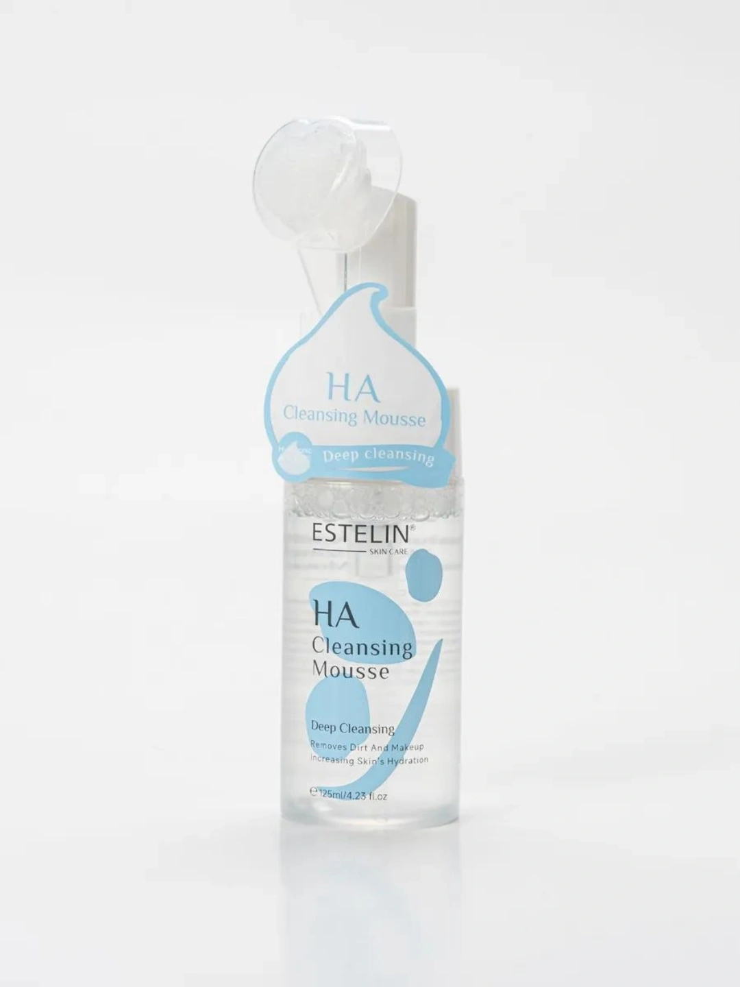 Пенка-мусс для лица с экстрактом черники, Estelin Blueberry Cleansing Mousse, 135 ml