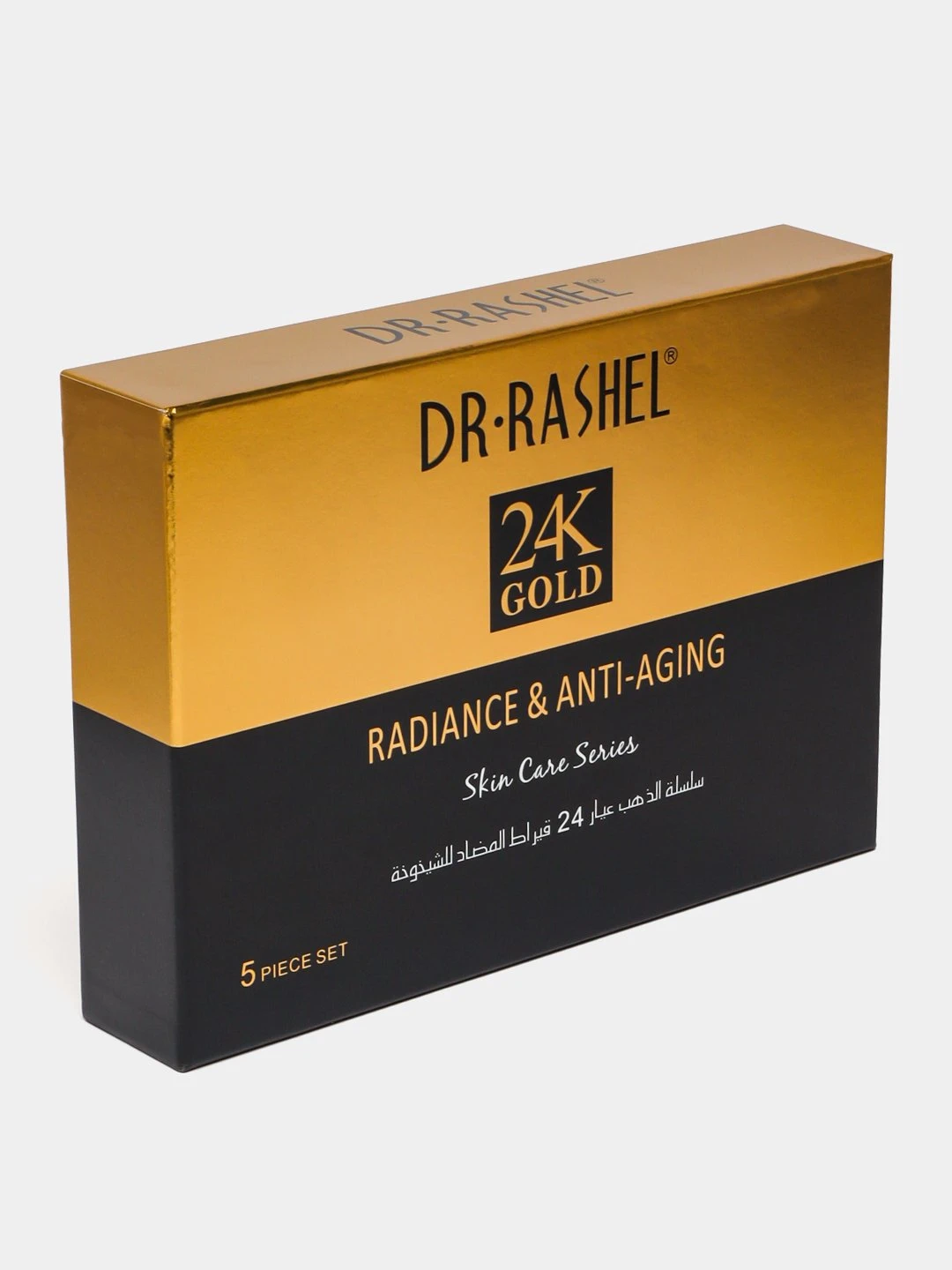 Антивозрастная серия по уходу за кожей с 24K золотом, Dr. Rashel 24K Gold Radiance & Anti-Aging Skin Care Series, 5 шт/комплект