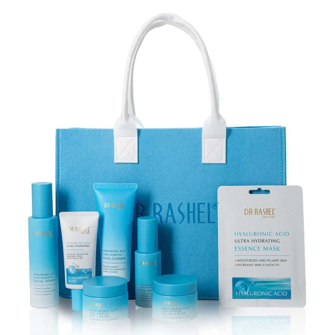 Увлажняющий набор с гиалуроновой кислотой — Dr. Rashel Hyaluronic Acid Ultra Hydrating Skin Care Set (gift bag)