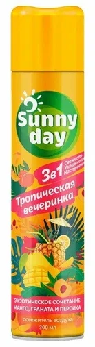 Освежитель воздуха Sunny Day Тропическая вечеринка 300 см3