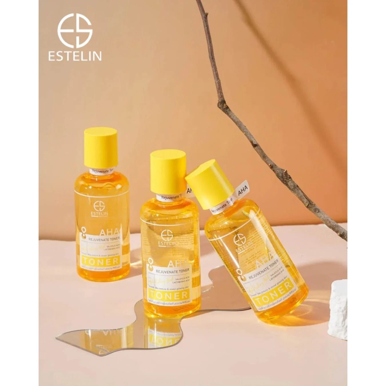 Тонер для лица с ретинолом и коллагеном Estelin Retinol & Collagen Age-Defying Essence Toner, 400 мл