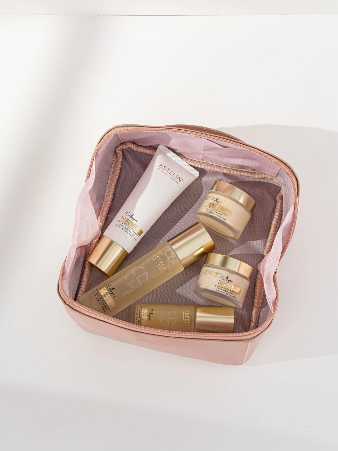 Набор для упругости и плотности кожи Estelin Bouncy & Firm Collagen Skin Care Set, 5 шт