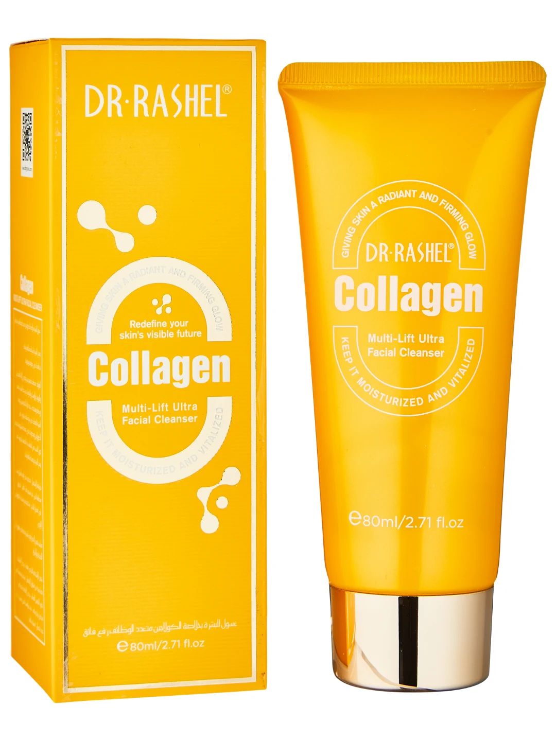 Пенка с эффектом подтягивания лица с коллагеном, Dr. Rashel Collagen Multi-Lift Facial Cleanser, 80 ml