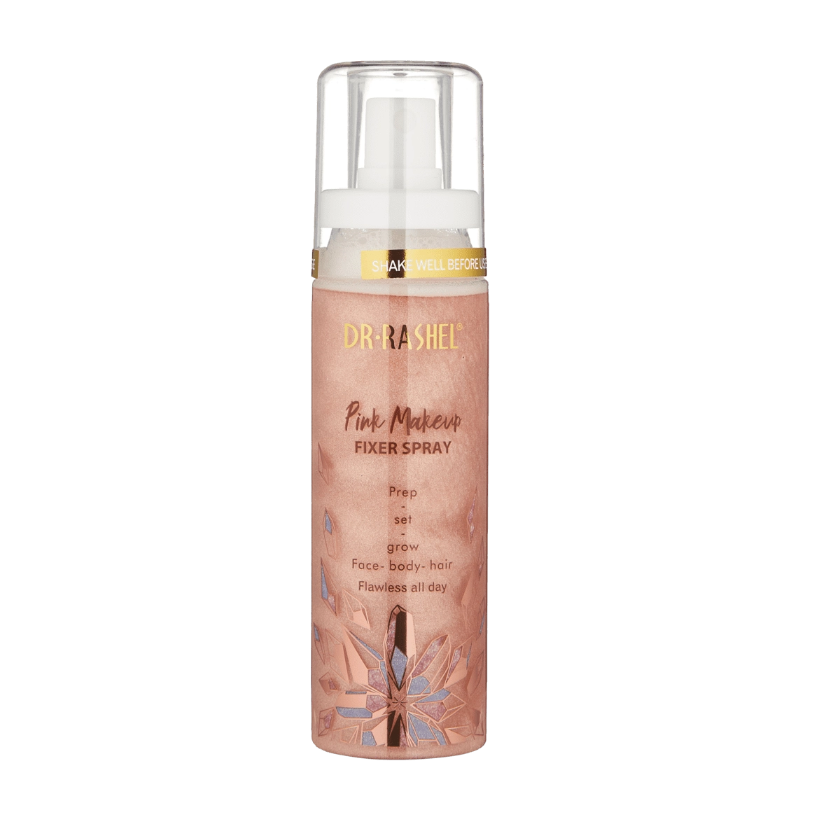 Освежающий и фиксирующий спрей для макияжа Dr. Rashel Pink Makeup Fixer Spray, 100 мл