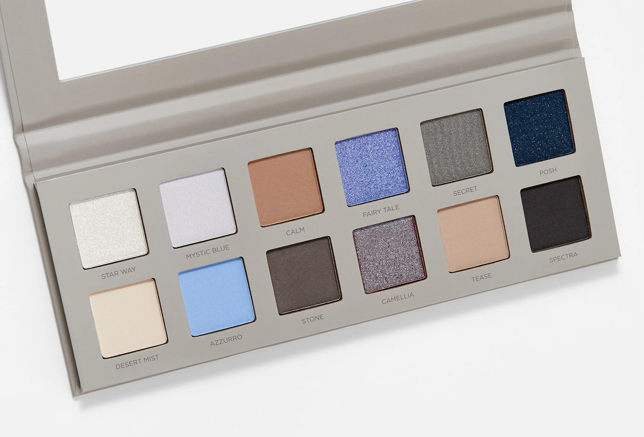 Палетка теней MIXIT Make Up Eyeshadow palette Sapphire Seduction 12г
