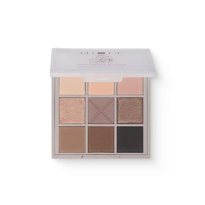 Палетка теней MIXIT Make Up Eyeshadow palette Provocative Nude 10г
