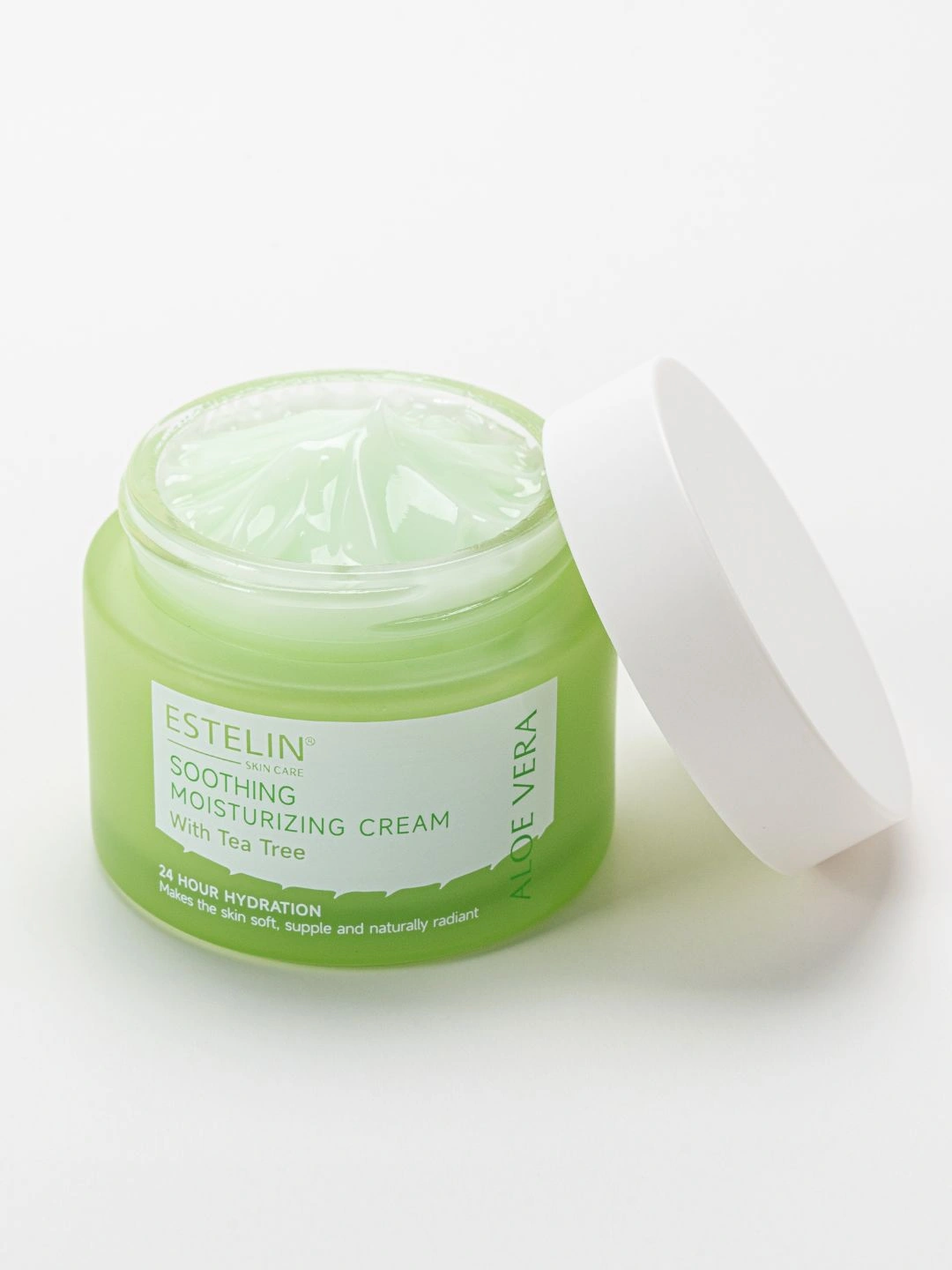 Увлажняющий крем для лица с Алое Вера, Estelin Aloe Vera Soothing Moisturizing Cream, 50 г