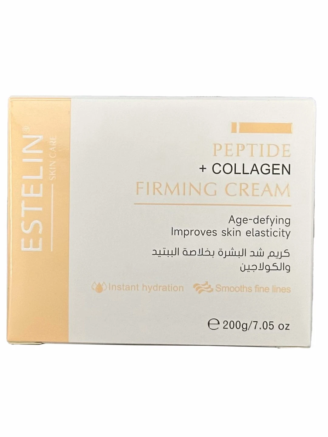 Укрепляющий крем для лица с пептидами и коллагеном, Estelin Peptide & Collagen Firming Cream, 200 g