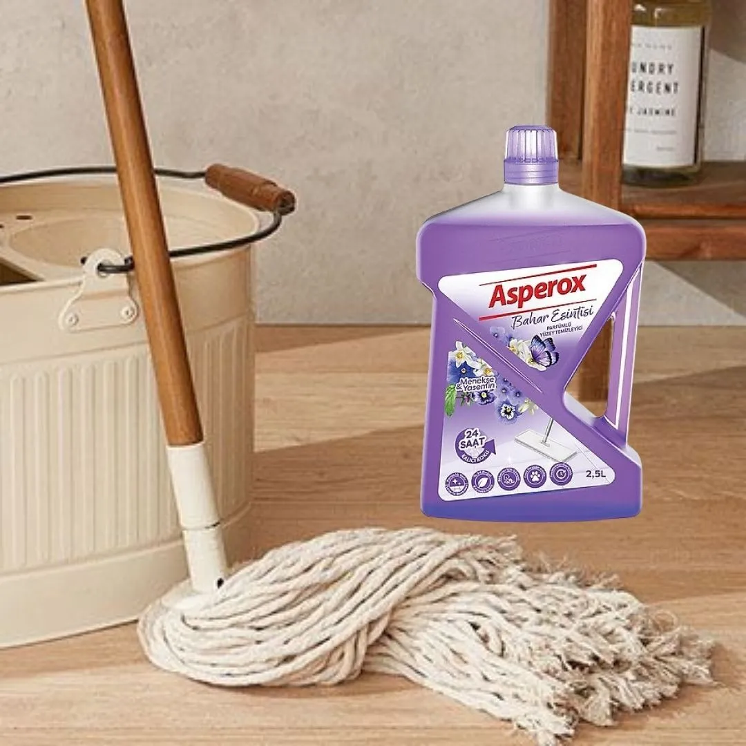 Универсальный очиститель поверхностей ASPEROX LIQUID SURFACE CLEANER VIOLENT&JASMIN 1000 ml.