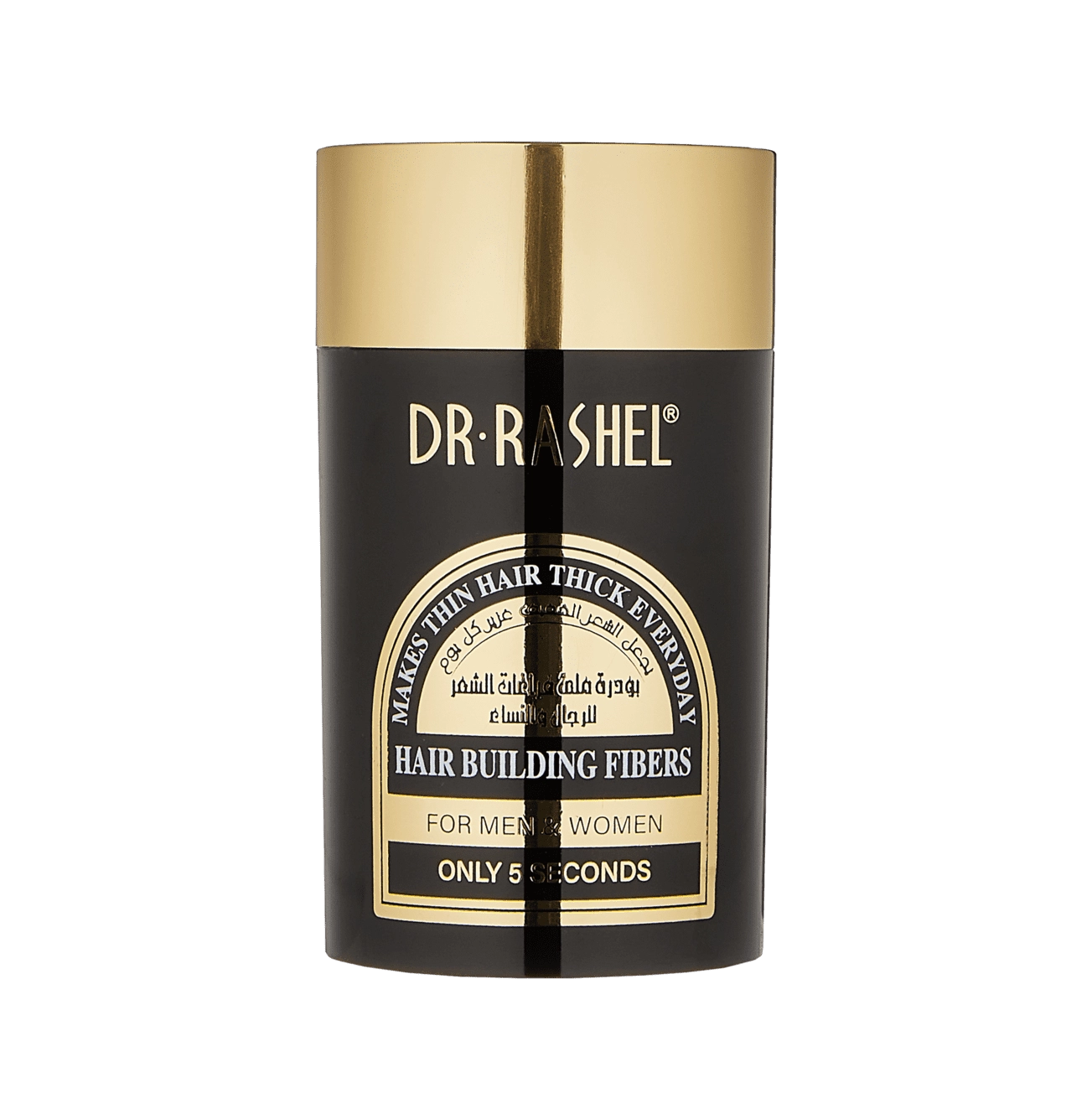 Загуститель волос, Dr. Rashel Hair Building Fibers (Black), 22 г 