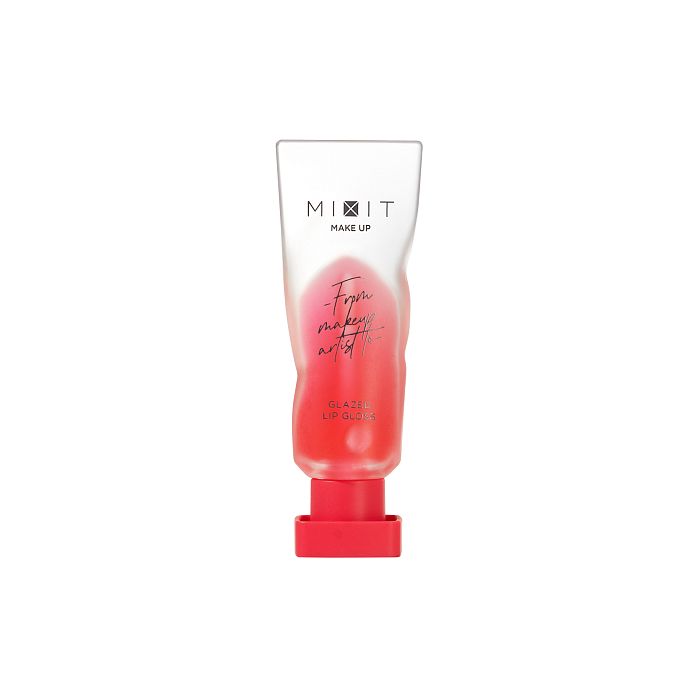 Масло-блеск для губ, оттенок светло-розовый MIXIT Make up Lip Oil Gloss, Scarlet