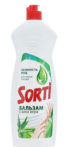 Средство для посуды ЖМС - SORTI Бальзам с Алоэ Вера 900г