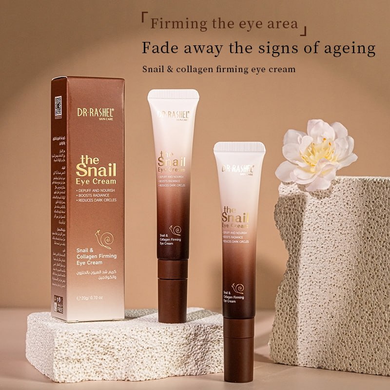 Питательный и укрепляющий крем для кожи вокруг глаз Dr. Rashel Snail & Collagen Firming Eye Cream, 20 г