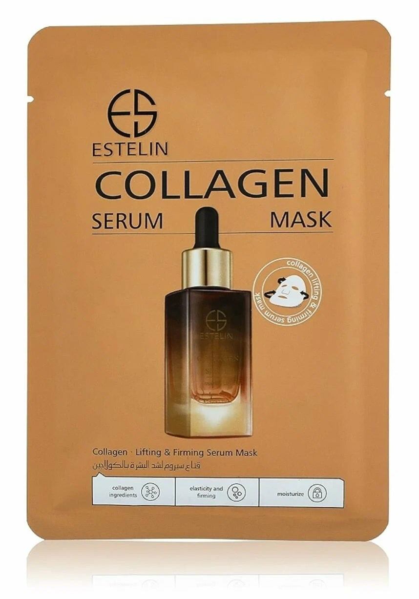 Тканевая маска Estelin Collagen Lifting & Firming Serum Mask — 25 мл