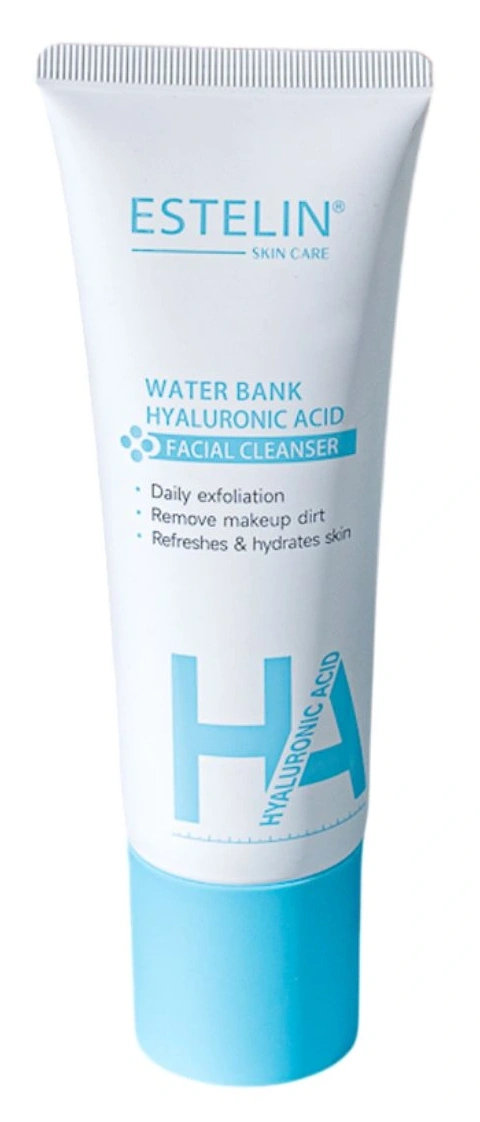 Пенка для лица с гиалуроновой кислотой, Estelin Water Bank Hyaluronic Acid Facial Cleanser, 120 г