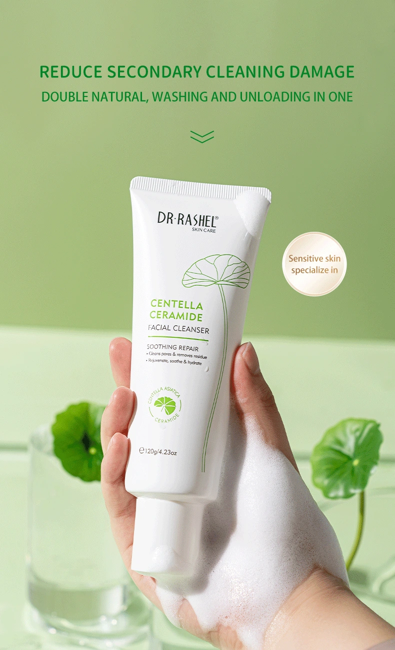 Пенка для лица с центеллой и церамидами Dr. Rashel Centella & Ceramide Soothing Repair Facial Cleanser, 120 г