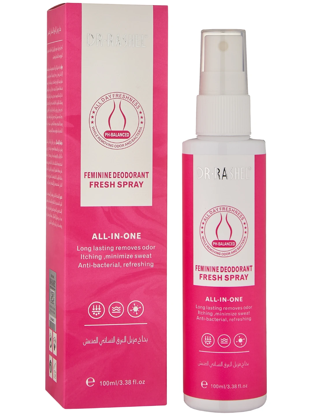 Осветляющий интимный дезодорант-спрей, Dr. Rashel Feminine Deodorant Fresh Spray, 100 мл