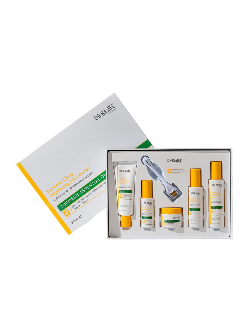 Осветляющий и сияющий набор с куркумой — Dr. Rashel Turmeric Glow Brightening Skin Care Set