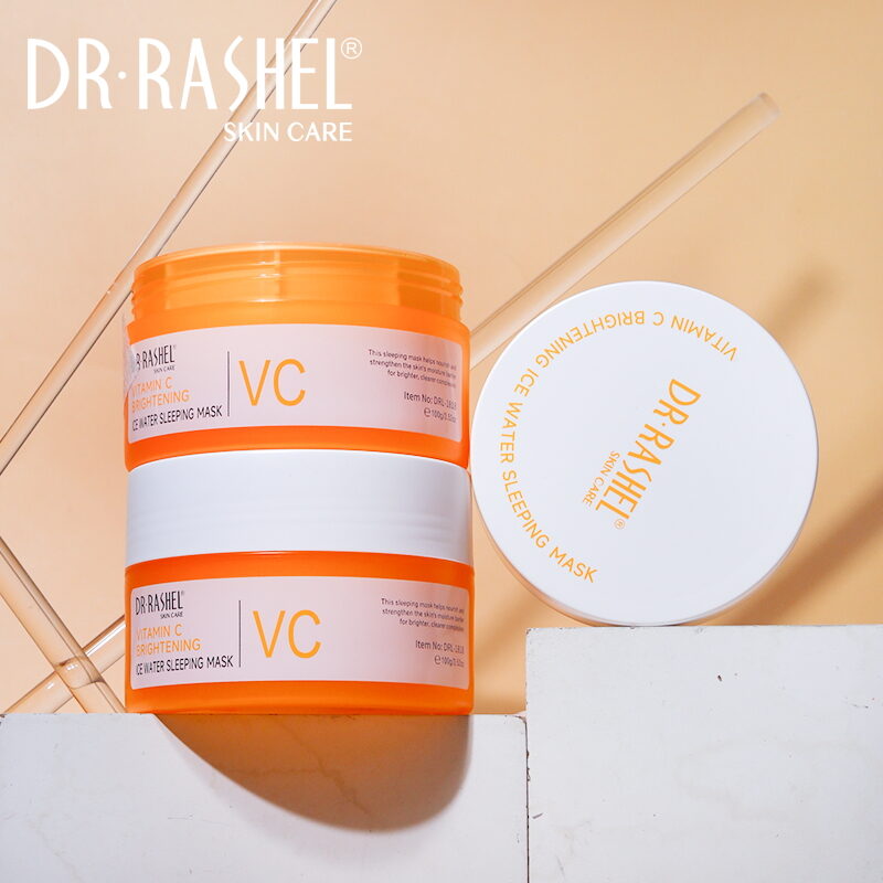 Осветляющая ночная маска для лица с витамином C, Dr. Rashel Vitamin C Brightening Ice Water Sleeping Mask, 100 g