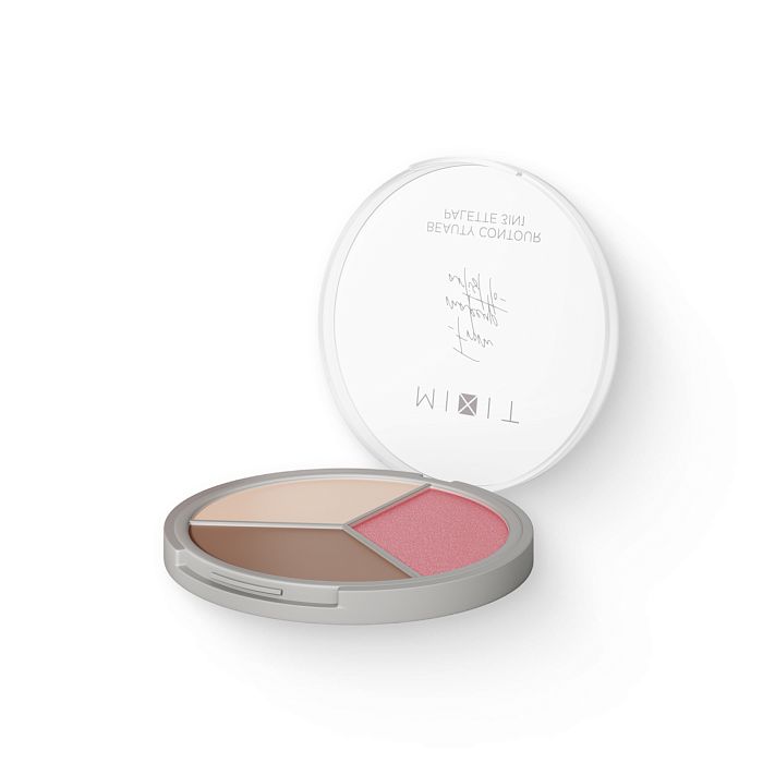 Палетка для скульптурирования лица MIXIT Make Up Beauty Contour Palette 3in1, 01 11г