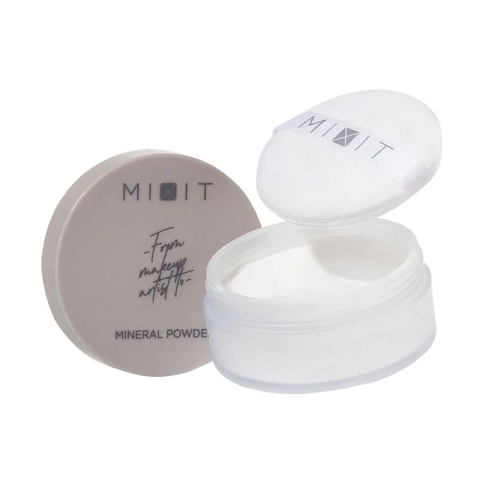 Фиксирующая минеральная пудра для лица MIXIT Make Up Mineral Powder 30мл