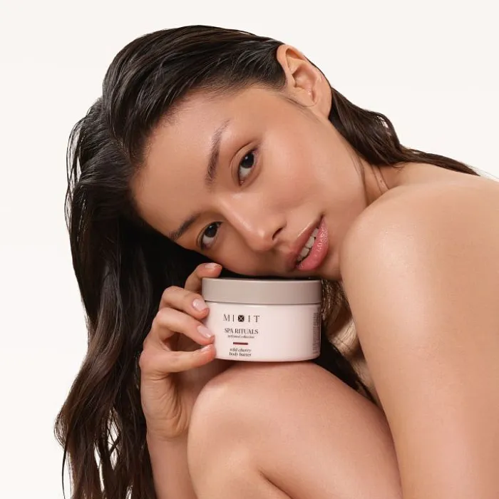 Парфюмированный баттер для тела с ароматом дикой вишни MIXIT Spa Rituals Body Butter Wild Cherry 250г