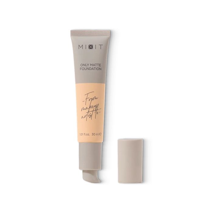 Тональная основа с эффектом матового покрытия MIXIT Make Up Foundation Only Matte, 01 30мл