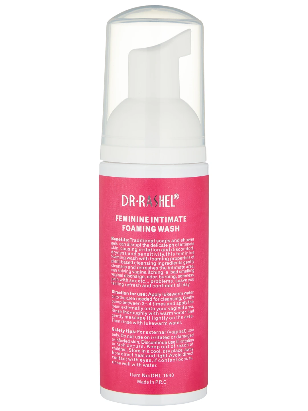 Пенка для интимной гигиены для женщин, Dr. Rashel Feminine Intimate Foaming Cleanser, 60 мл 