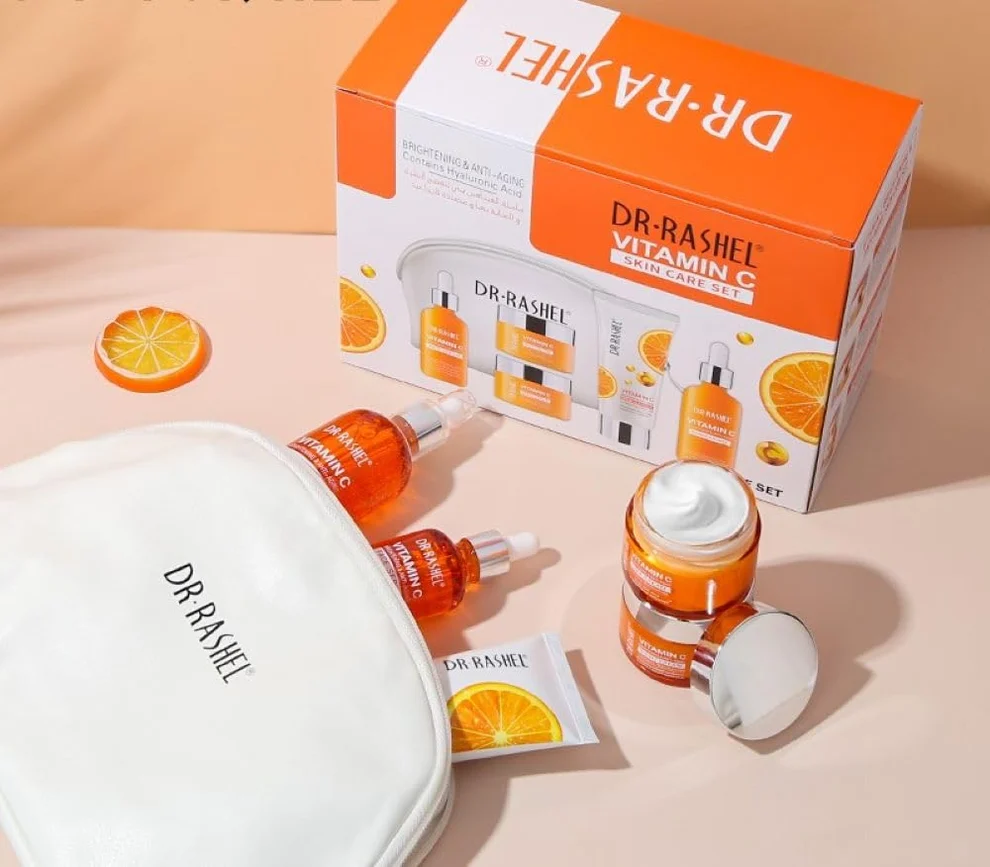 Осветляющий подарочный набор с витамином C — Dr. Rashel Vitamin C Active Brightening Skin Care Set