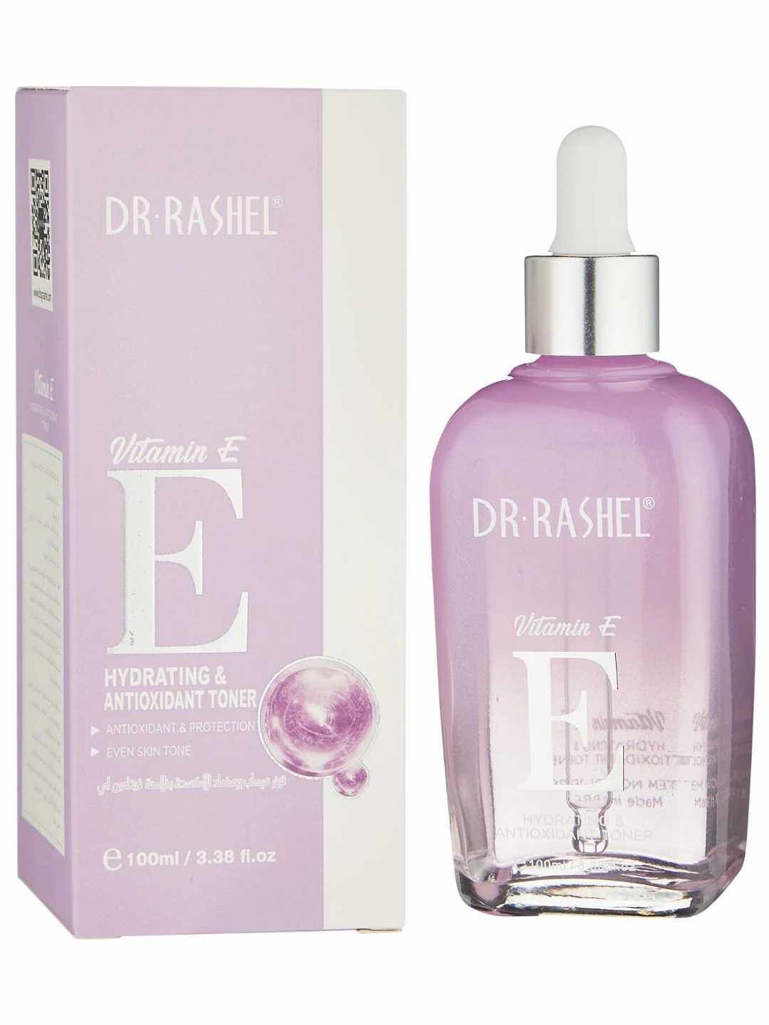 Увлажняющий и антиоксидантный тонер для лица с витамином E Dr. Rashel Vitamin E Hydrating & Antioxidant Toner, 100 мл 