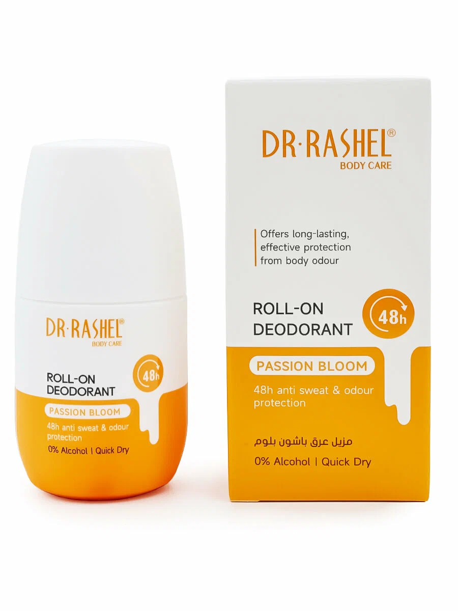 Освежающий и ароматный дезодорант-ролл Dr. Rashel Passion Bloom Roll-On, 50 мл