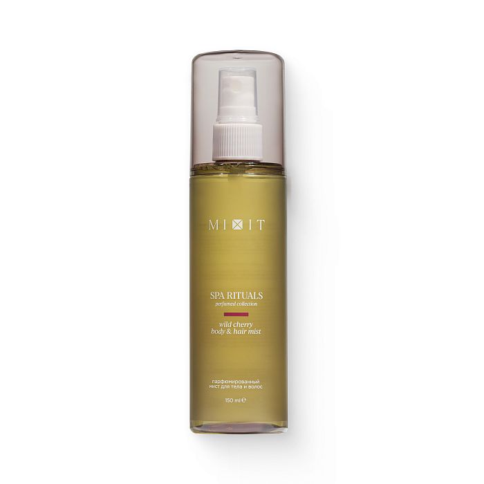 Парфюмированный мист для тела и волос с ароматом вишни MIXIT Spa Rituals Perfumed Collection Body & Hair Mist 150мл