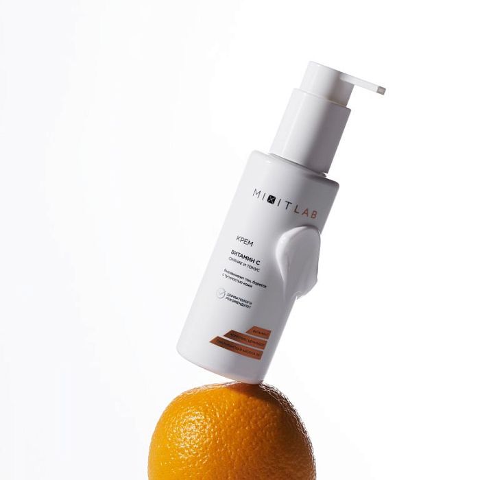 Крем с витамином С и церамидами для всех типов кожи MIXIT LAB Vitamin C Radiance Cream 150мл