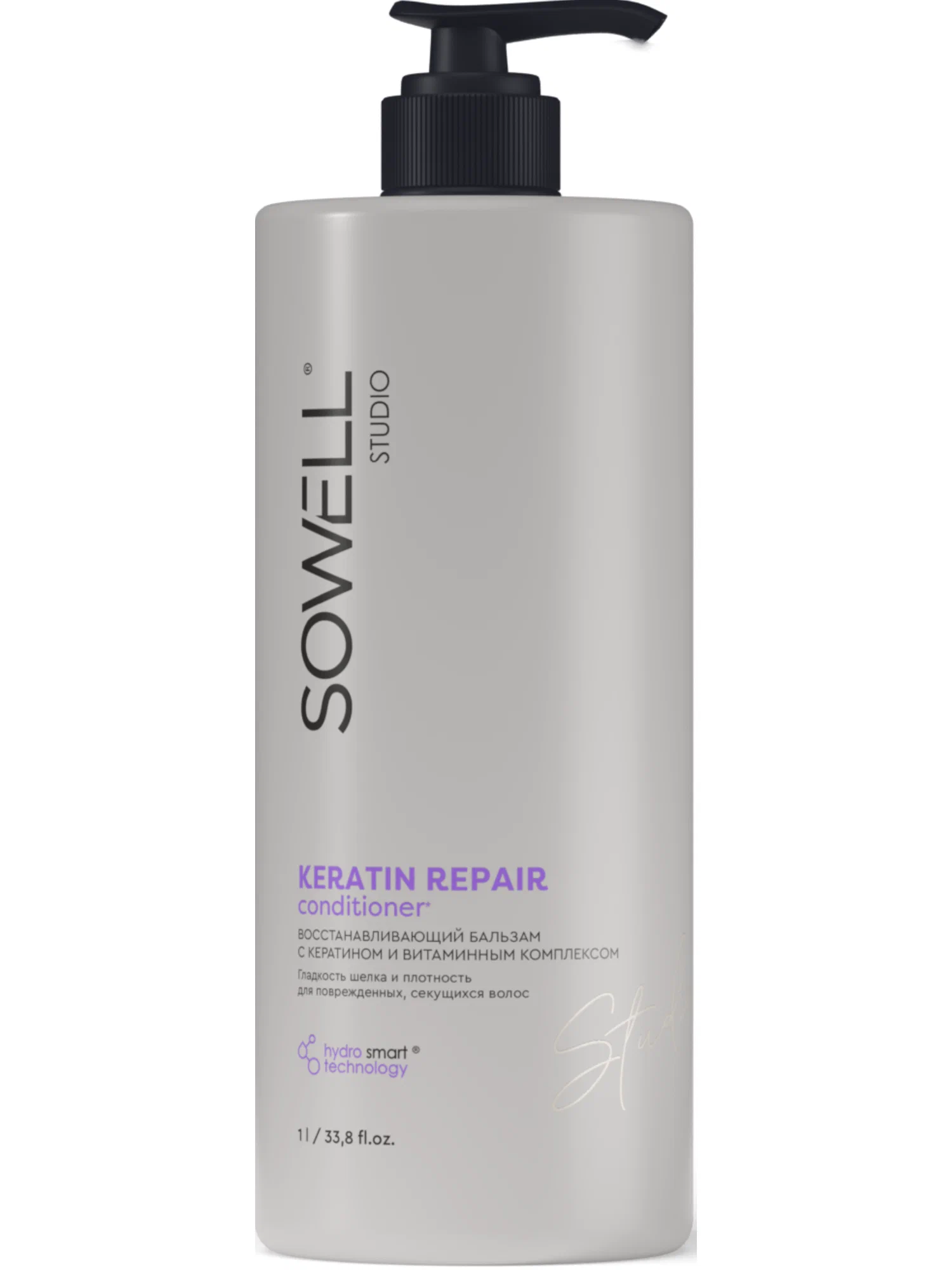 Восстанавливающий бальзам для волос SOWELL KERATIN REPAIR, 1л