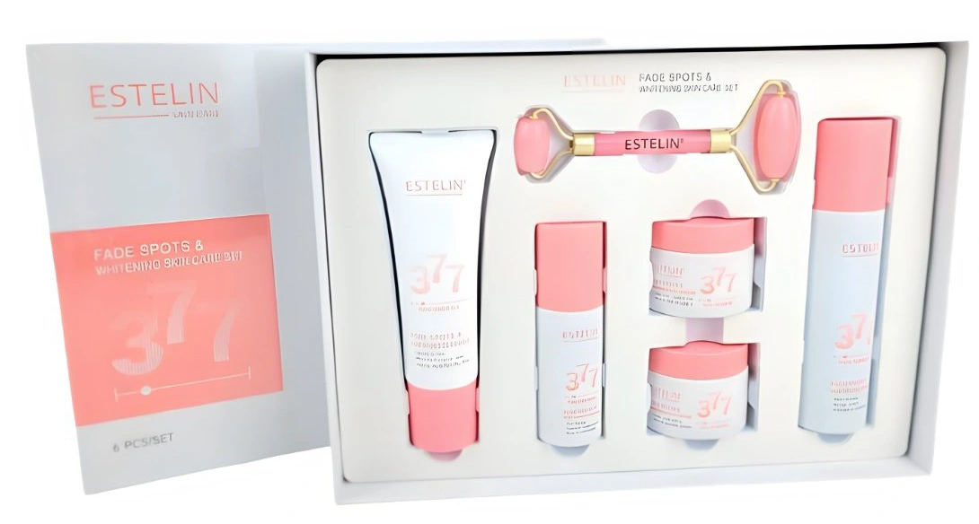 Набор с Ниацинамидом для ухода за кожей Estelin Niacinamide Fade Spots & Whitening Skin Care Set, 6 шт