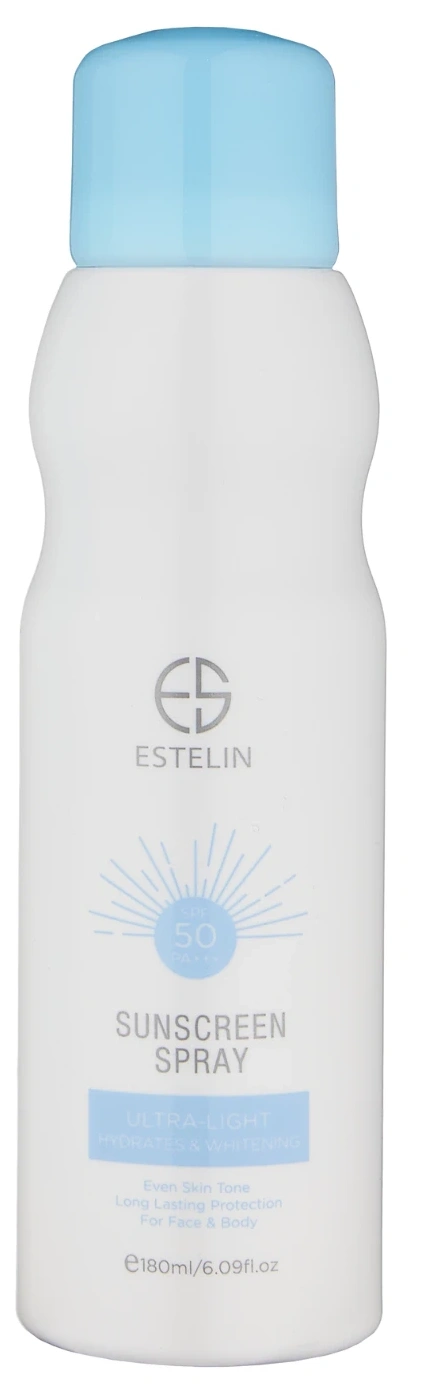 Солнцезащитный спрей Estelin Multi-Effect Whitening Sunscreen Spray SPF50 PA+++, 180 ml