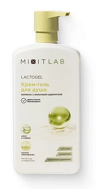Крем-гель для душа MIXIT LAB Lacto Hydrate Cream shower gel 750мл